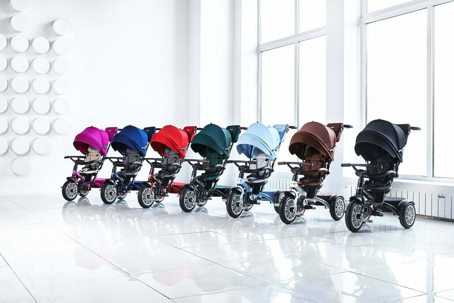 Bentley Trikes 6in1 Children Stroller Kids Tricycle Bike