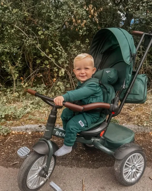 Meet Teddy, our little explorer ✨
Today he’s cruising with his Spruce Green Bentley Trike – curious eyes, happy heart, and miles of adventures ahead. 💚
Because childhood should be about comfort, safety, and those unforgettable little journeys. 🌍
Teegan Dolling 

#BentleyTrike #SpruceGreen #LittleExplorer #ChildhoodAdventures #BentleyKids