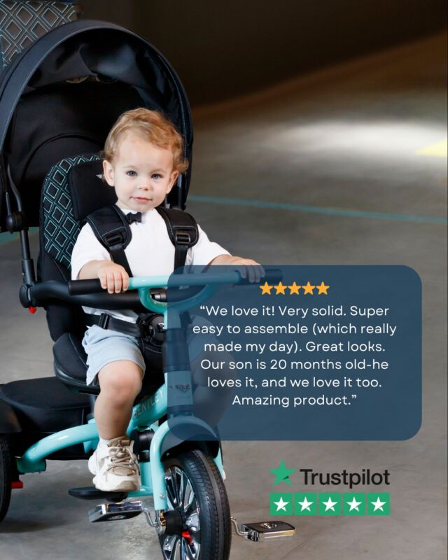 Thank you, Federico, for your kind words.➡️ Read more reviews or leave yours today.
🔗 trustpilot.com/review/bentleytrikes.com#BentleyTrike #HappyParents #LuxuryForKids #TrustpilotReview #BentleyExperience