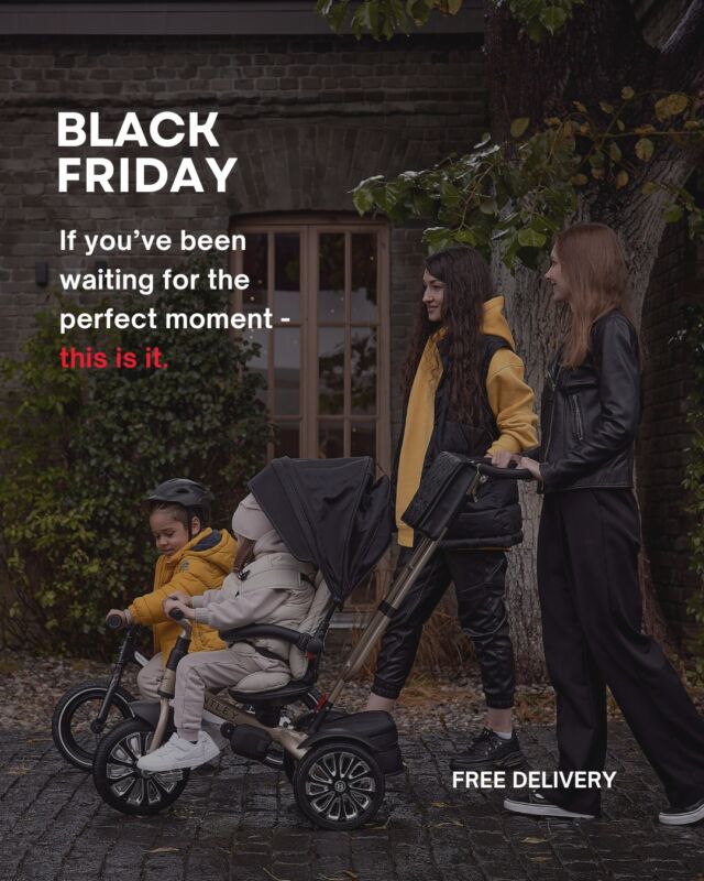 “Grows with your child. Built from premium materials. Made to last.”This week only, you can get it with our Black Friday offer - the best price of the entire year.🖤 Once a year. Limited stock.
Tap to shop before it’s gone.#BlackFriday #BentleyTrike #PremiumForKids #ParentApproved