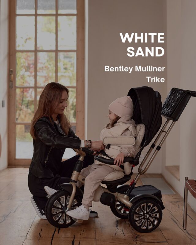 Inspired by the Continental GT Mulliner.
Refined. Limited. Intentional.– 180° rotating seat
– 2-position adjustable backrest
– Waterproof canopy
– Air wheels with branded logo BLuxury🤍www.bentleytrikes.com#bentley #luxurybday #toddlerstyle #bentleytrikes