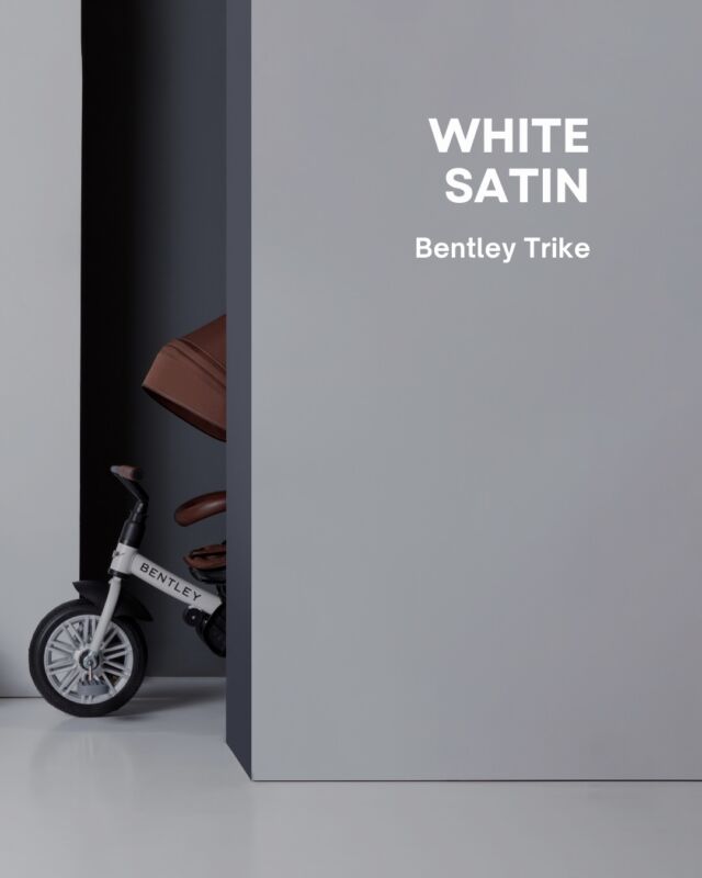 White Satin. Pure elegance. 🤎A gift that grows with your child from first rides to exciting adventures.
Not just a trike. A statement of style, comfort, and care.Would you choose White Satin for your little one? 🤍#BentleyTrike #LuxuryForKids #WhiteSatin #PremiumParenting