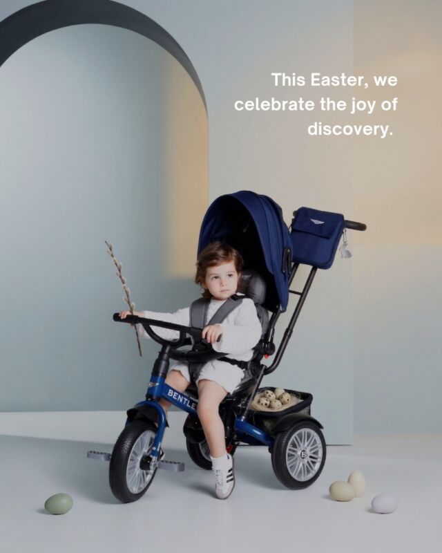 The finest traditions begin with the smallest steps.This Easter, we celebrate new journeys, timeless elegance, and the joy of discovery. A minimalist statement for the modern family.Discover the Bentley Trike. Craftsmanship that inspires, for every stage of growth.#BentleyTrikes #BentleyMoments #QuietLuxury #EasterCelebration #ModernParenting #TimelessDesign