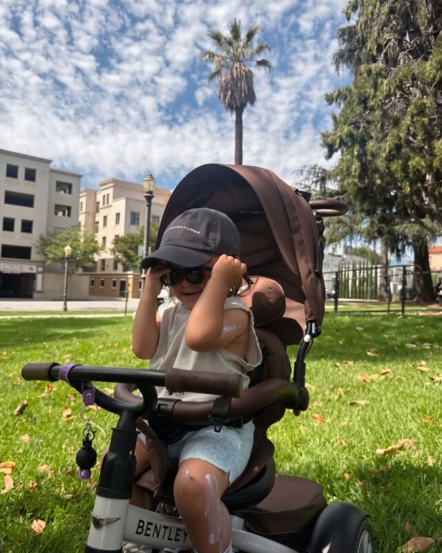 Chasing the spring breeze in white satin. @brenda.linah 🤎
White satin for a morning stroll - because style should always be part of the journey.#BentleyTrikes #StyleInMotion #ExploringTogether #QuietLuxury