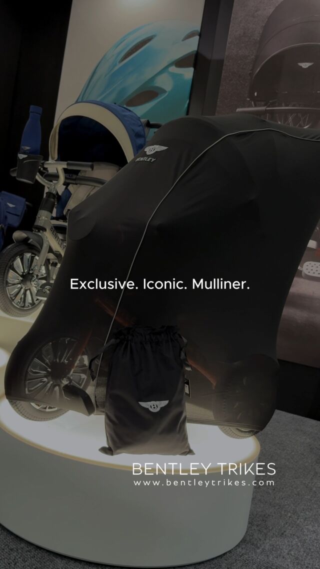 The Mulliner Edition adapts legendary Bentley craftsmanship to a sophisticated 6-in-1 tricycle. Featuring signature diamond quilting, bespoke details, and unmistakable elegance.Discover the collection via the link in our bio. 🔗#BentleyTrike #MullinerEdition #FirstBentley #LuxuryParenting #Exclusive #BespokeLuxury