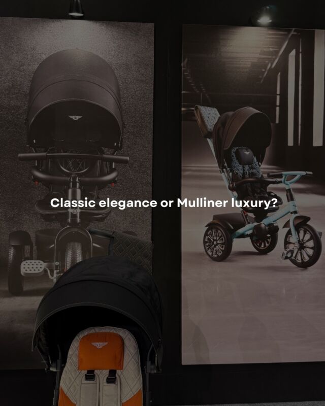 The ultimate luxury dilemma. ✨ Both are iconic, both are designed to grow with your little one, but the details make all the difference.⚪️Swipe to explore the unique features that set the Classic and the Mulliner editions apart.Which grand tourer matches your family’s aesthetic? 🤍#BentleyTrikes #MullinerTrike #ClassicBentley #QuietLuxury