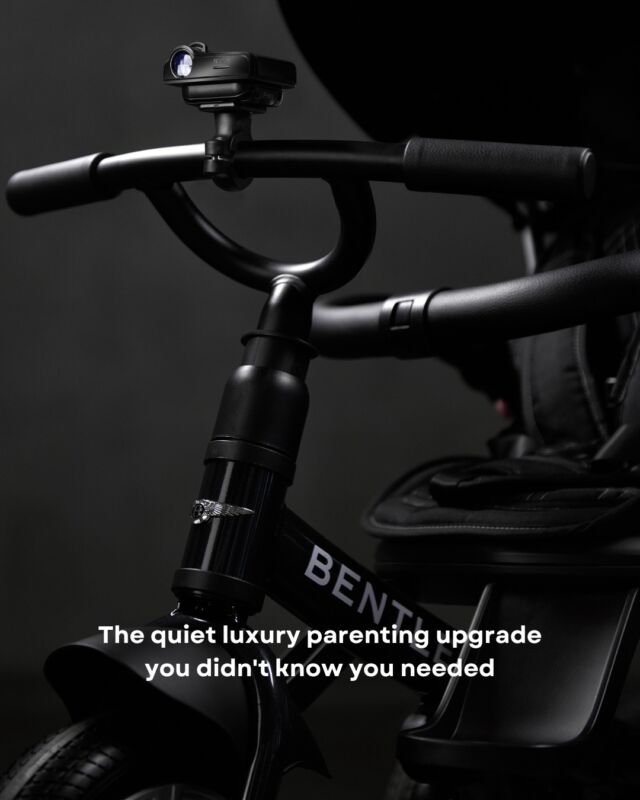 The quiet luxury parenting upgrade you didn't know you needed.
Elevate your everyday.🖤Tap the link in our bio to find the perfect Bentley Trike for your family's next adventure.
