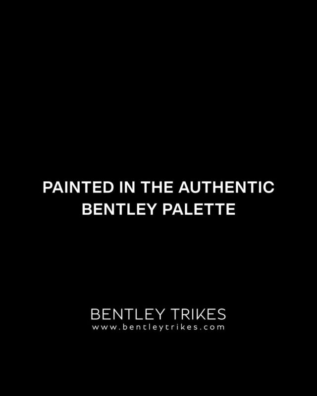 The Bentley Mulliner Tricycle was inspired by the Bentley Continental GT Mulliner, a luxury limited edition car that was designed by the famous Bentley Motors LTD and had a selling price of $1.5 million.Explore the authentic colors via the link in our bio. ✨#BentleyTrikes #OriginalColors #PremiumLifestyle #LuxuryToddler #BentleyCar